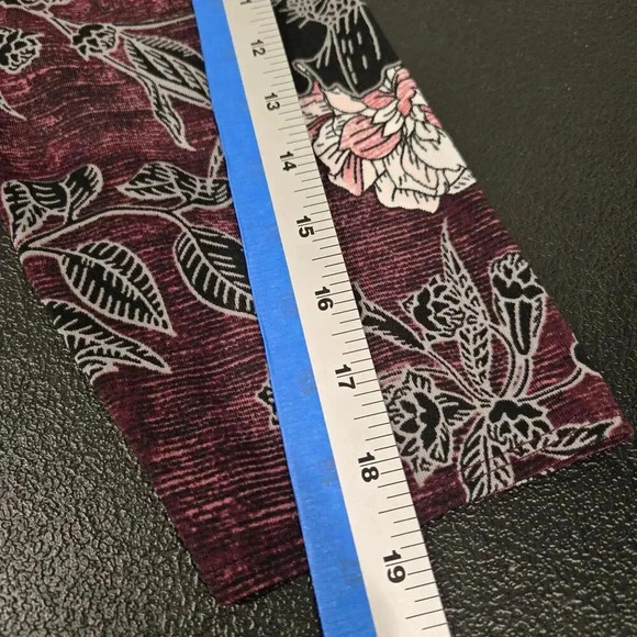 Chico's Easywear Floral Print Cardigan Semi-open Chico's Sz 2 (Med) Travel wear - Picture 11 of 11